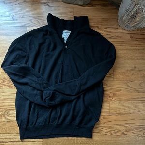 vintage ALFANI merino wool button collared shirt